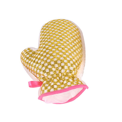 

Single Waterproof Warp Bamboo Fiber Washing Gloves Mittens Kitchen Clean Dishes Dishwashing Oil Decontamination