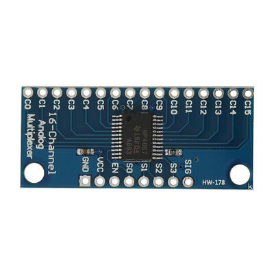 

CD74HC4067 High Speed CMOS 16 Channel Analog Digital Multiplexer Module
