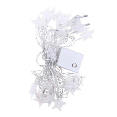 

20LED Star Fairy Garland String Light Wedding Holiday Christmas Party Decor