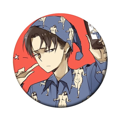 

1pcs Hot Anime Attack on Titan Cosplay Badge Cartoon Brooch Pins Collection bags Badges for Backpacks Button Clothes Decor