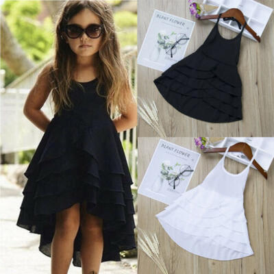 

Toddler Kids Baby Girls Party Pageant Bridesmaid Gown Princess Dress Sundress