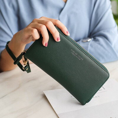 

Tailored Women Long Clutch Wallet Capacity Wallets Lady Purses Phone Pocket Card Holder