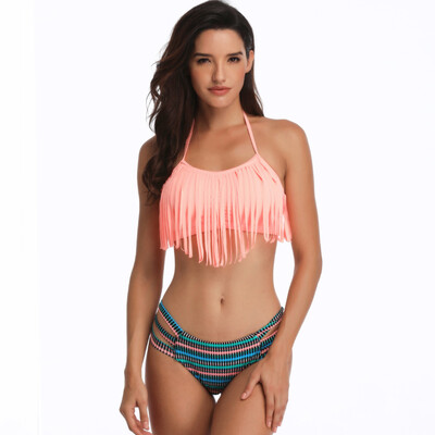 

Roseonmyhand Mother And Daughter Print Sexy Two Piece Swimsuit Matching Swimsuit Clothing