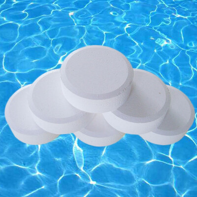 

50PCS Water Cleaning Swimming Pool Tub Effervescent Chlorine Tablets Non Toxic