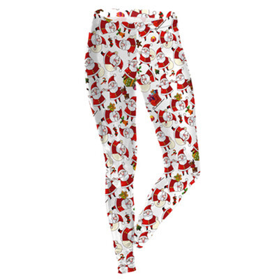 

Women XMAS Leggings YOGA Gym Christmas Print Legging Sport Pants Fitness Trouser