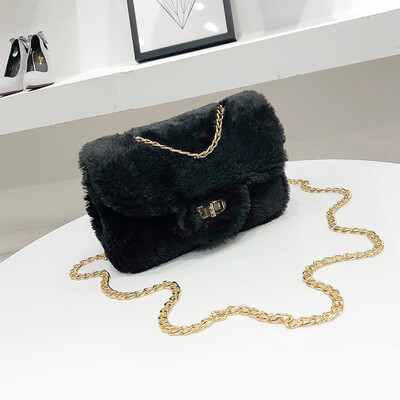 

Tailored Fashion Women Retro Flannel Fabric Hasp Handle Bags Crossbody Bags Shoulder Bags