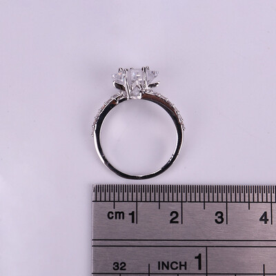 

Wedding Ring Women Popular Star Trail Stackable Trail Lovely Star Finger Ring Creative Stackable Zircon AAA Jewelry