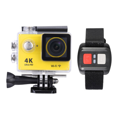 

20" LCD 4K38402160 15fps 1080P 60fps Full HD Wifi APP 30M Waterproof 12MP Sports Action Camera DV 170°Wide Angle Lens with Rem