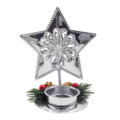 

Siaonvr Christmas Decoration Candlestick Desktop Decoration Home Decor Christmas Gift