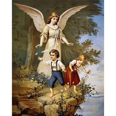 

5D DIY Full Drill Diamond Painting Angel Cross Stitch Embroidery Mosaic Kit