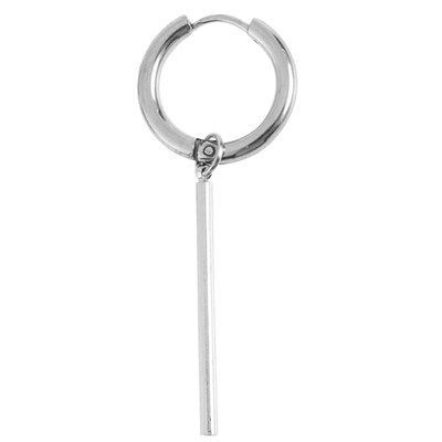 

KPOP BTS Bangtan Boys V Same Paragraph Single Stud Earring Ear Ring Simple Elegant Male&Female Ear Chains Gifts for Fans