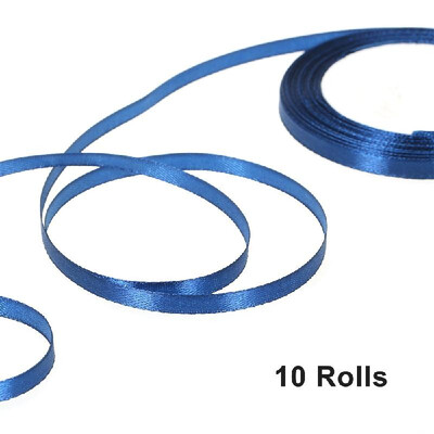 

25 YardsRoll 6mm Width Silk Satin Ribbon DIY Handmade Materials for Home Wedding Party Decorations Invitation Card Gift Wrapping