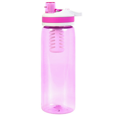 

770ml Outdoor Sport Leakproof Water Filter Bottle for Camping Hiking Backpacking Travel