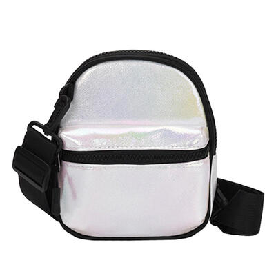 

Casual Women Mini Zipper Messenger Bag Laser Leather Crossbody Shoulder Bag