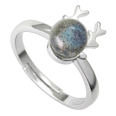 

Available Exquisite 925 Sterling Silver Ring Natural Moonstone Jewelry Rings