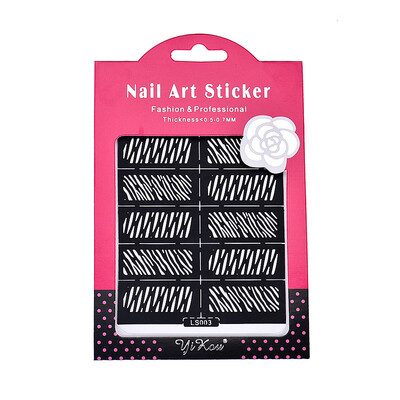 

〖Follure〗Reusable Stamping Tool Nail Art Template Stickers Stamp Stencil Guide Tips