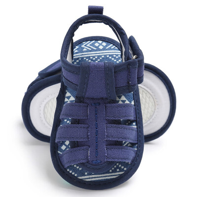 

2017 Summer Baby Sandals Casual Male Soft Canvas s Baby Toe Cap Covering Boys Childrens shoes