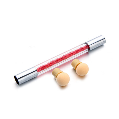 

〖Follure〗Set Glitter Powder Picking Dotting Gradient Pen Brush 2 Sponge Nail Art Tools