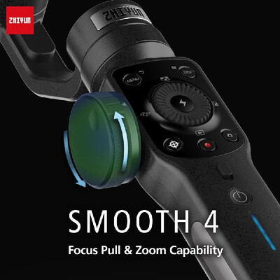 

Zhiyun Smooth 4 3-Axis Handheld Smartphone Gimbal Stabilizer Focus Pull & Zoom Capability Objecting Tracking Timelapse PhoneGo