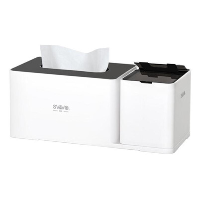 

SVAVO Automatic Toothpick Dispenser Infrared Sensor Smart Hand-free Toothpick Holder Table Toothpick Box Paper Tissue Dispenser