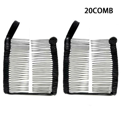 

Gobestart Women Vintage Hair Clip Christmas Hair Accessory Stretchable Banana Comb