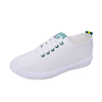 

DIWEINI Women Shoes Summer New 2019 Spring Women White Casual Shoes Breathable Flats Fashion Breathable Women Sneakers F1291
