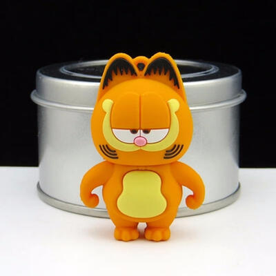 

USB Flash Drives Cartoon Cute Garfield Cat Design Memory Card Flash Disk