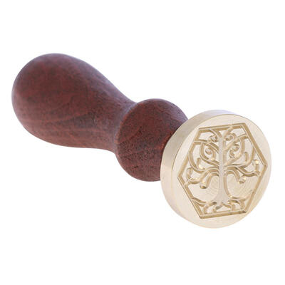 

Antique Sealing Wax Stamp Tree Plant Retro Post Decorative Seal Stamps Gift