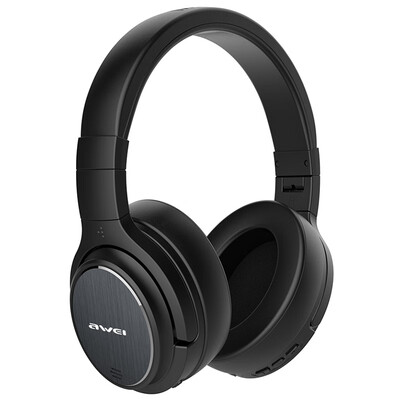 

Awei A950BL ANC Noise Reduction Bluetooth Headset Wireless Headband Headphone with Mic