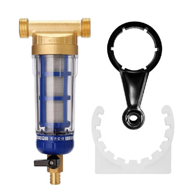 

Stainless Steel Water Filters Front Purifier Copper Lead Pre-filter Backwash Remove Rust Contaminant Sediment