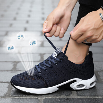 

Summer hollow breathable flying woven mens shoes couples lightweight wild casual sports shoes running shoes large size cross-border