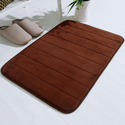 

Siaonvr Absorbent Soft Memory Foam Mat Bath Bathroom Bedroom Floor Shower Rug Decor