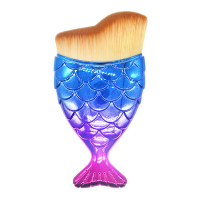 

Gobestart Shell Makeup Brush Fishtail Bottom Brush Powder Blush Cosmetic Brushes Tool