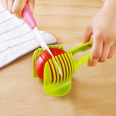 

Potato Tomato Onion Lemon Vegetable Fruit Slicer Peel Cutter Holder Slicer