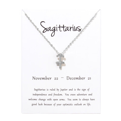 

12 Constellations Necklace Pendant Aries Taurus Gemini Cancer Leo Virgo Libra Scorpio Sagittarius Capricorn Aquarius Pisces