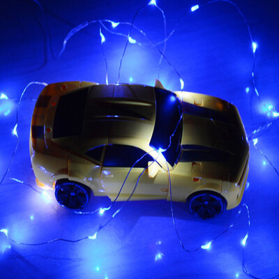 

〖Follure〗3M 30LED Button Cell Powered Silver Copper Wire Mini Fairy String Lights BU