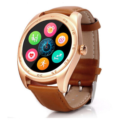 

K89 Smart Watch IOS Android Heart Rate Monitor Watch 122 Inch IPS Round Screen Bluetooth Smart Watch For iphone 7 huawei xiaomi