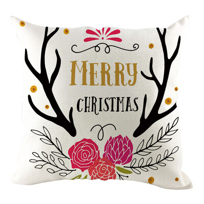 

Tailored Christmas Pillow Cover Pillowcases Decorative Sofa Cushion Cover Home Decoration
