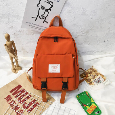 

Insfeng schoolbag female Korean version high school backpack undergraduate simple Baitamori Fashion Shoulder Bag