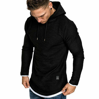 

Mens Hoodie Hooded Coats Jacket Sweater Sweatshirt Jumper Tops Outwear Pullover