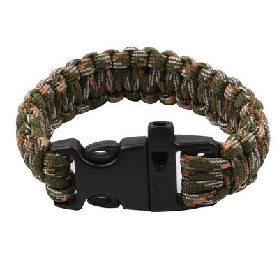 

Braided Outdoor Umbrella Rope Hand-woven Bracelets Emergency Bracelet Gift