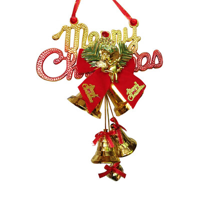 

Christmas Bells Christmas Tree Pendant Decorations Creative Gold Bells Christmas New Pendant Decorations New Year Gift