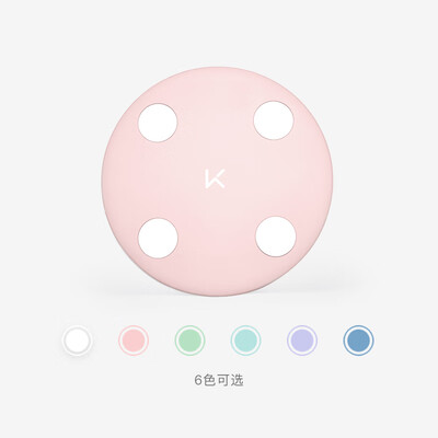 

Peach PeachKeep Intelligent Body Fat Scale Household Weight Scale Health APP Electronic Scale Wifi Connection Peach Powder