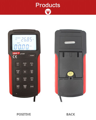 

UNI-T UT361 Anemometer wind speed temperature tester Wind Count Units Switch Wind Speed Display