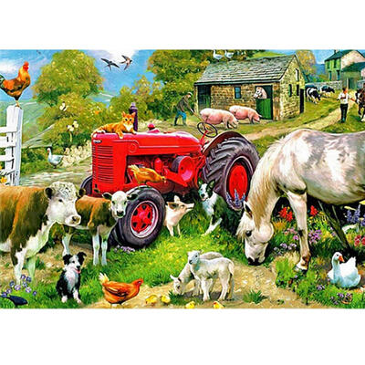 

5D DIY Full Drill Diamond Painting Animals Cross Stitch Embroidery Mosaic