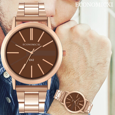 

Gobestart Mens Stainless Steel Quartz Analog Wrist Watch Sport Watches Gifts Luxury