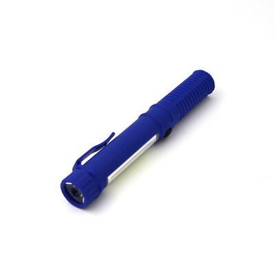 

Super Bright COB LED Pocket Pen Light Inspection Work Light Flashlight with Clip