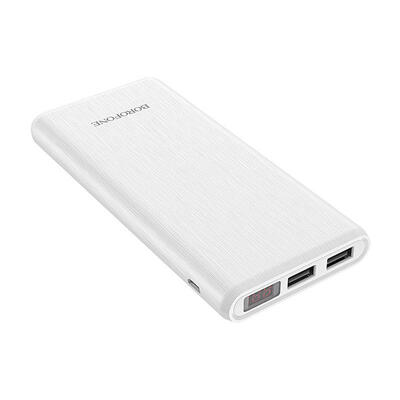 

Borofone BT2C Mobile Power Supply 12000 MA Polymer Dual Output Charging Treasure LED Display