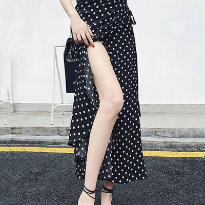 

Ladies Boho Floral Tie with Skirt Long Maxi Full Skirt Summer Beach Sun Dress