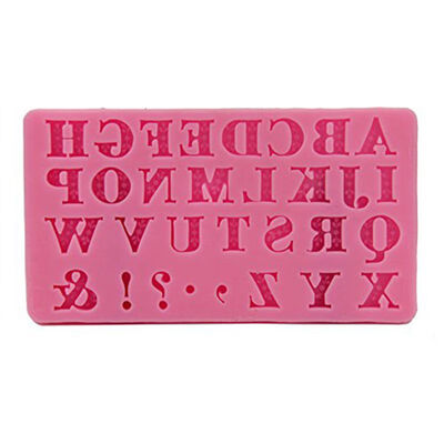 

Silicone Mold Alphabet Capital Cake Mold Fondant Mold Cake Decorating Tools Chocolate Gumpaste Mold Confectionery